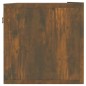 vidaXL Mueble de pared TV contrachapado roble ahumado 120x30x30 cm vidaXL Mueble de pared TV contrachapado roble ahumado 120x30x30 cm