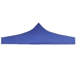 vidaXL Techo de carpa para celebraciones 3x3 m azul