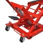 vidaXL Gato hidráulico de motocicleta/ATV 680 kg rojo vidaXL Gato hidráulico de motocicleta/ATV 680 kg rojo
