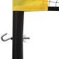vidaXL Red de bádminton tela PE amarillo y negro 600x155 cm vidaXL Red de bádminton tela PE amarillo y negro 600x155 cm