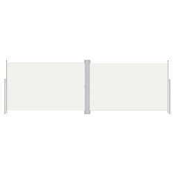 vidaXL Toldo lateral retráctil crema 200x600 cm