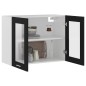 vidaXL Armario colgante cocina contrachapada negro 80x31x60 cm vidaXL Armario colgante cocina contrachapada negro 80x31x60 cm
