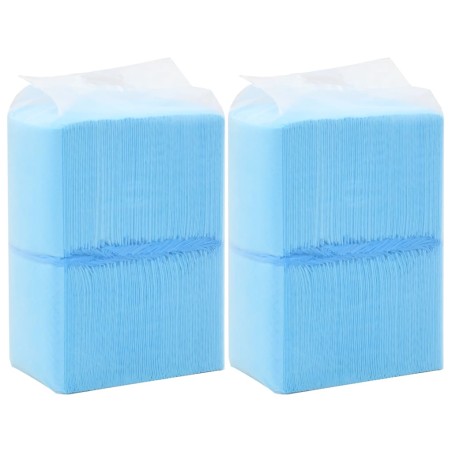 vidaXL Empapadores para mascota 200 unidades 45x33 cm textil no tejido