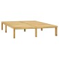 vidaXL Tumbona doble de madera de pino impregnada verde vidaXL Tumbona doble de madera de pino impregnada verde