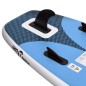 vidaXL Set de tabla de paddle surf hinchable azul marino 330x76x10 cm vidaXL Set de tabla de paddle surf hinchable azul marino 330x76x10 cm
