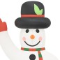 vidaXL Muñeco de nieve inflable de Navidad con LED 1000 cm vidaXL Muñeco de nieve inflable de Navidad con LED 1000 cm