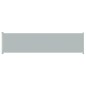vidaXL Toldo lateral retráctil para patio gris 600x160 cm vidaXL Toldo lateral retráctil para patio gris 600x160 cm