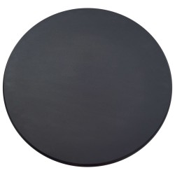 vidaXL Mesa alta de cocina MDF negro 60x107,5 cm