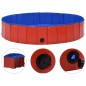 vidaXL Piscina para perros plegable PVC rojo 160x30 cm vidaXL Piscina para perros plegable PVC rojo 160x30 cm