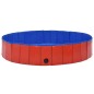 vidaXL Piscina para perros plegable PVC rojo 160x30 cm vidaXL Piscina para perros plegable PVC rojo 160x30 cm