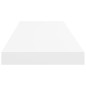 vidaXL Estantes flotantes de pared 2 uds MDF blanco 80x23,5x3,8 cm vidaXL Estantes flotantes de pared 2 uds MDF blanco 80x23,5x3,8 cm