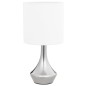 vidaXL Lámparas de mesa táctiles 2 unidades blanco E14 vidaXL Lámparas de mesa táctiles 2 unidades blanco E14