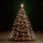 vidaXL Red de luces de árbol de Navidad con 210 LEDs 210 cm vidaXL Red de luces de árbol de Navidad con 210 LEDs 210 cm