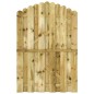 vidaXL Puerta de valla de madera de pino impregnada 100x150 cm vidaXL Puerta de valla de madera de pino impregnada 100x150 cm