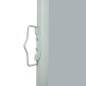 vidaXL Toldo lateral retráctil de jardín gris 160x600 cm