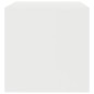 vidaXL Mueble para TV madera contrachapada blanco 100x40x40 cm vidaXL Mueble para TV madera contrachapada blanco 100x40x40 cm