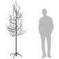 vidaXL Árbol LED con flor de cerezo 220 LED blanco cálido 220 cm vidaXL Árbol LED con flor de cerezo 220 LED blanco cálido 220 cm