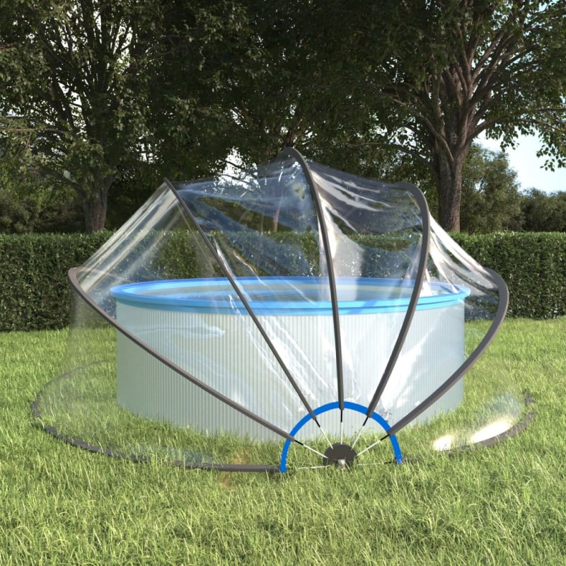 vidaXL Cubierta capota de piscina 500x250 cm