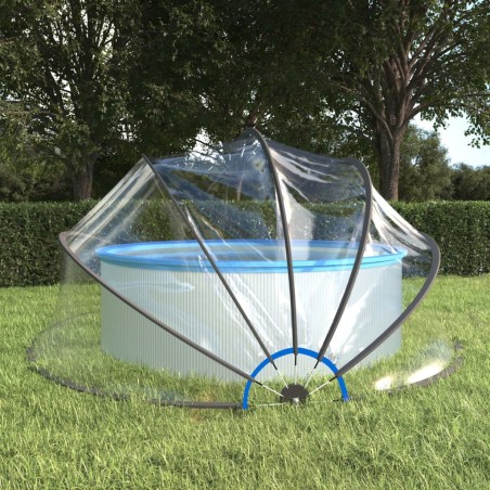 vidaXL Cubierta capota de piscina 500x250 cm