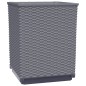 vidaXL Jardineras 2 uds polipropileno gris oscuro 30x30x37 cm vidaXL Jardineras 2 uds polipropileno gris oscuro 30x30x37 cm