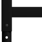vidaXL Estructura de banco de trabajo 2 uds metal 55x(69-95,5)cm negro vidaXL Estructura de banco de trabajo 2 uds metal 55x(69-95,5)cm negro