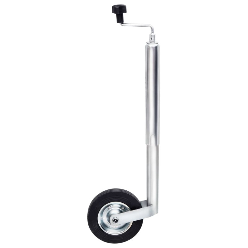 vidaXL Rueda jockey para remolque 48 mm acero galvanizado vidaXL Rueda jockey para remolque 48 mm acero galvanizado