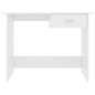 vidaXL Escritorio de madera contrachapada blanco 100x50x76 cm vidaXL Escritorio de madera contrachapada blanco 100x50x76 cm