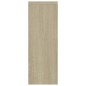 vidaXL Estantería de pared contrachapada color roble 45,1x16x45,1 cm vidaXL Estantería de pared contrachapada color roble 45,1x16x45,1 cm