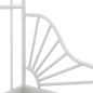 vidaXL Estructura de cama extensible metal blanca 80x130/200 cm vidaXL Estructura de cama extensible metal blanca 80x130/200 cm