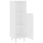 vidaXL Armario de baño madera contrachapada blanco 30x30x95 cm vidaXL Armario de baño madera contrachapada blanco 30x30x95 cm