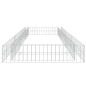 vidaXL Arriate de gaviones de acero galvanizado 300x100x20 cm vidaXL Arriate de gaviones de acero galvanizado 300x100x20 cm