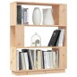 vidaXL Estantería/divisor de espacios madera maciza pino 80x25x101 cm vidaXL Estantería/divisor de espacios madera maciza pino 80x25x101 cm