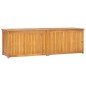 vidaXL Baúl de jardín madera maciza de teca 175x50x55 cm vidaXL Baúl de jardín madera maciza de teca 175x50x55 cm