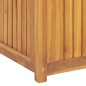 vidaXL Baúl de jardín madera maciza de teca 175x50x55 cm vidaXL Baúl de jardín madera maciza de teca 175x50x55 cm