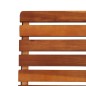vidaXL Sillas de jardín reclinables 2 unidades madera maciza de acacia vidaXL Sillas de jardín reclinables 2 unidades madera maciza de acacia