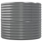 vidaXL Jardinera arriate acero recubrimiento polvo gris 152x80x68 cm vidaXL Jardinera arriate acero recubrimiento polvo gris 152x80x68 cm