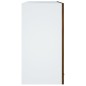 vidaXL Armario colgante madera de ingeniería roble ahumado 60x31x60 cm vidaXL Armario colgante madera de ingeniería roble ahumado 60x31x60 cm