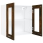vidaXL Armario colgante madera de ingeniería roble ahumado 60x31x60 cm vidaXL Armario colgante madera de ingeniería roble ahumado 60x31x60 cm