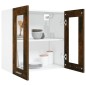vidaXL Armario colgante madera de ingeniería roble ahumado 60x31x60 cm vidaXL Armario colgante madera de ingeniería roble ahumado 60x31x60 cm