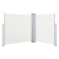 vidaXL Toldo lateral retráctil crema 117x600 cm vidaXL Toldo lateral retráctil crema 117x600 cm