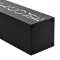 vidaXL Paragúero diseno Welcome acero negro vidaXL Paragúero diseno Welcome acero negro