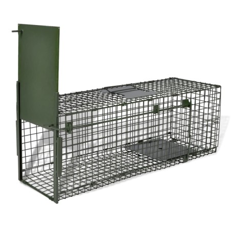 vidaXL Trampa para animales vivos 1 puerta