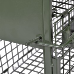 vidaXL Trampa para animales vivos 1 puerta
