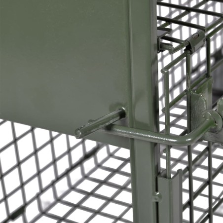 vidaXL Trampa para animales vivos 1 puerta