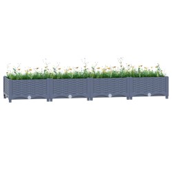 vidaXL Arriate polipropileno 160x40x23 cm