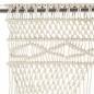 vidaXL Cortina de macramé algodón 140x240 cm vidaXL Cortina de macramé algodón 140x240 cm