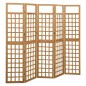 vidaXL Biombo/Enrejado de 5 paneles madera maciza abeto 201,5x180 cm vidaXL Biombo/Enrejado de 5 paneles madera maciza abeto 201,5x180 cm