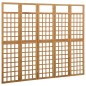vidaXL Biombo/Enrejado de 5 paneles madera maciza abeto 201,5x180 cm vidaXL Biombo/Enrejado de 5 paneles madera maciza abeto 201,5x180 cm