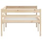 vidaXL Estructura de cama de madera maciza de pino 90x200 cm vidaXL Estructura de cama de madera maciza de pino 90x200 cm