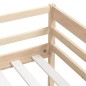 vidaXL Estructura de cama de madera maciza de pino 90x200 cm vidaXL Estructura de cama de madera maciza de pino 90x200 cm